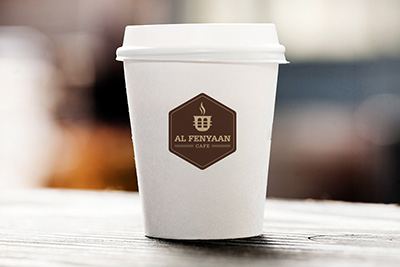 Af Cafe dubai branding
