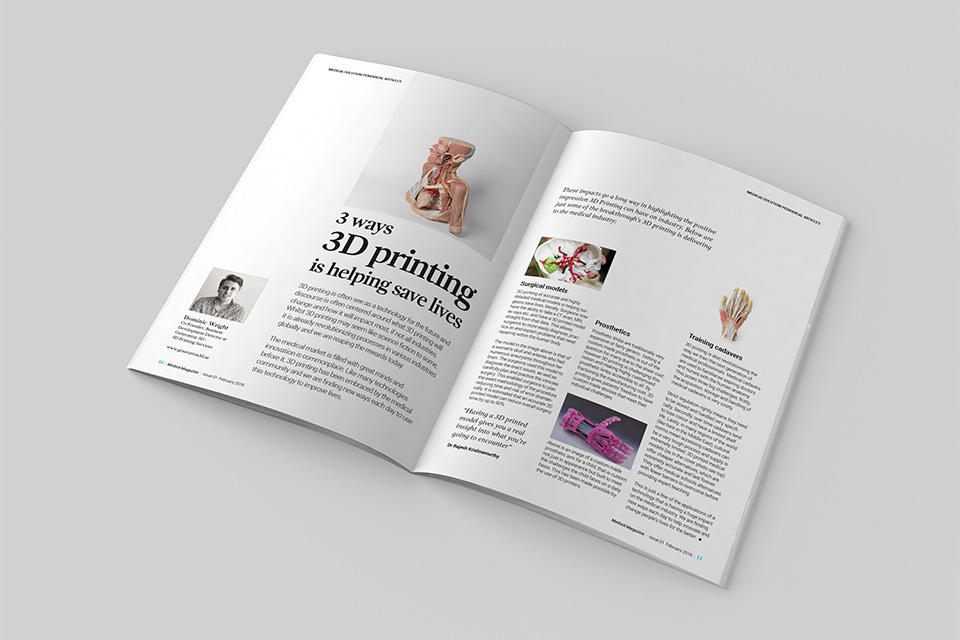 Medsol dubai healthcare magazine design