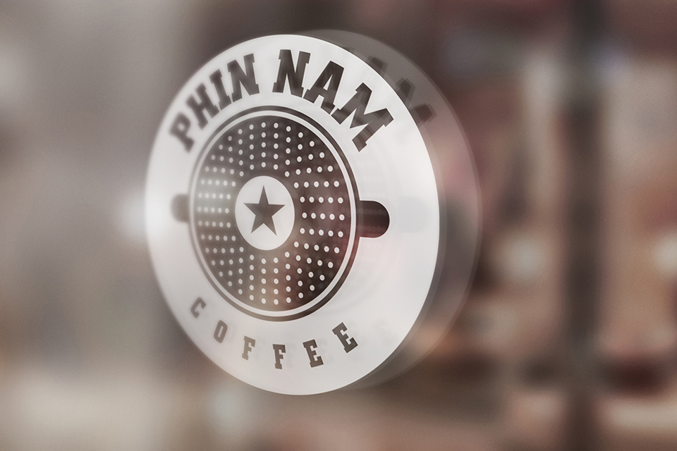 Phinnam Coffee logo design